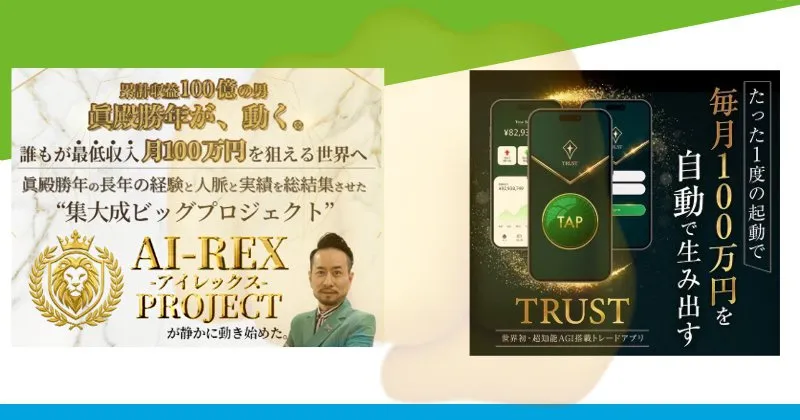 眞殿勝年が過去に販売していた投資システム