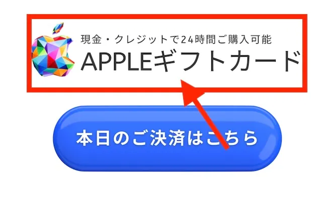 30PROプレミアムの支払いはアップルギフトカード