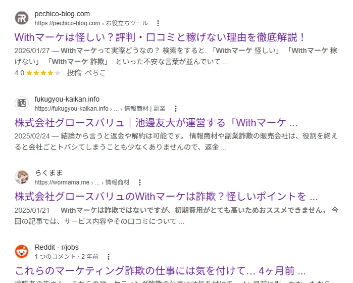 株式会社グロースバリューの口コミや評判