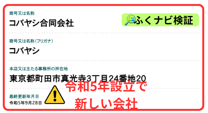 コバヤシ合同会社の運営情報