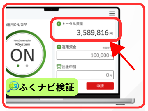 モニターとしてNext Generation system運用