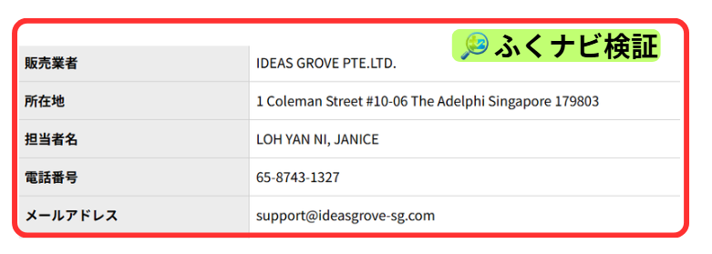 ウェルシェアの運営会社IDEAS GROVE PTE. LTD.