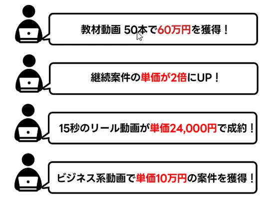 案内ページのコメント