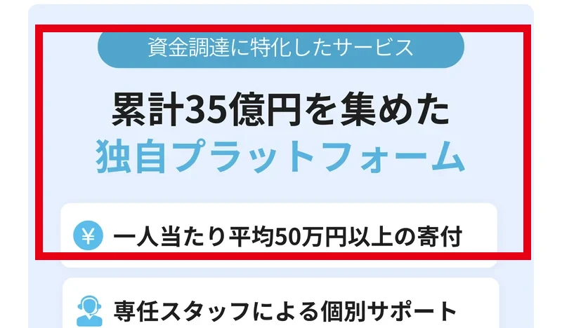 支援型クラファンが2万円をApple Gift Cardで支払うよう求める画面